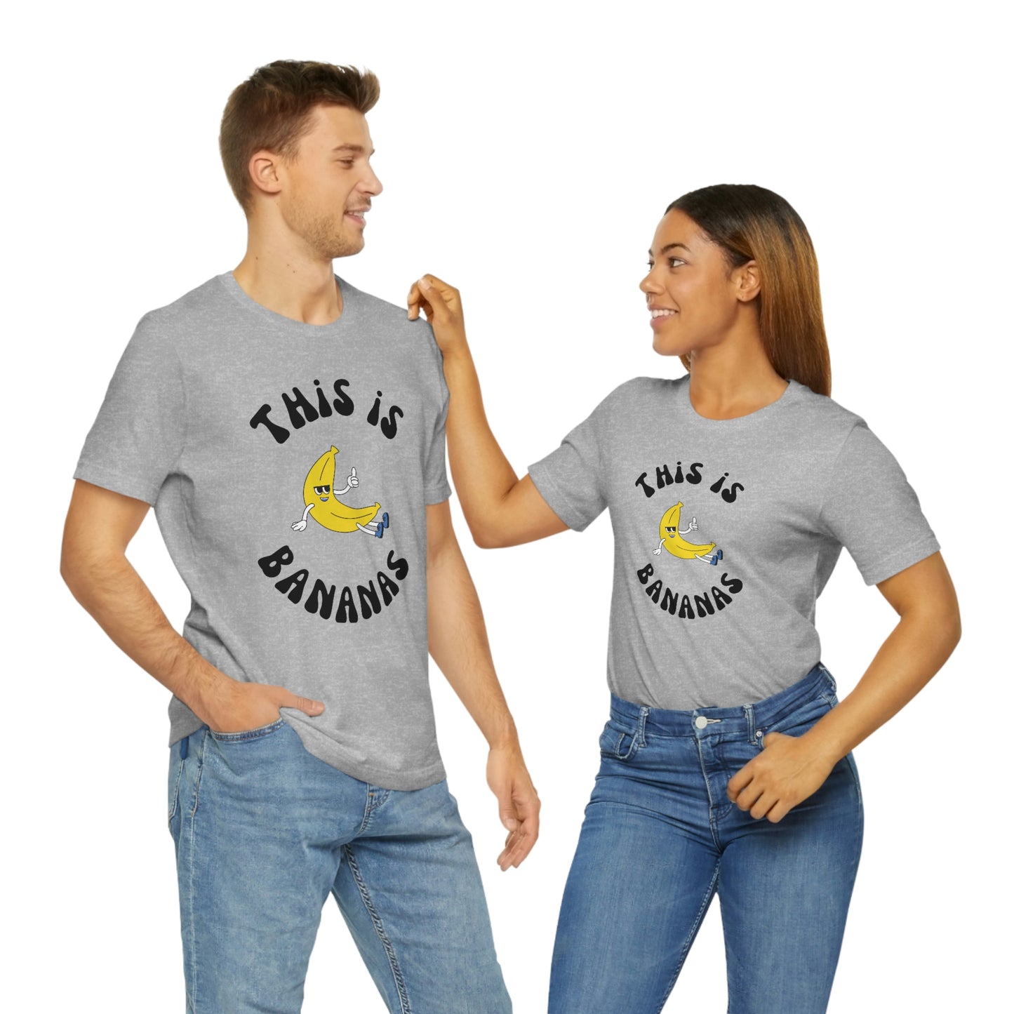 This is Bananas Unisex Jersey Short Sleeve Tee