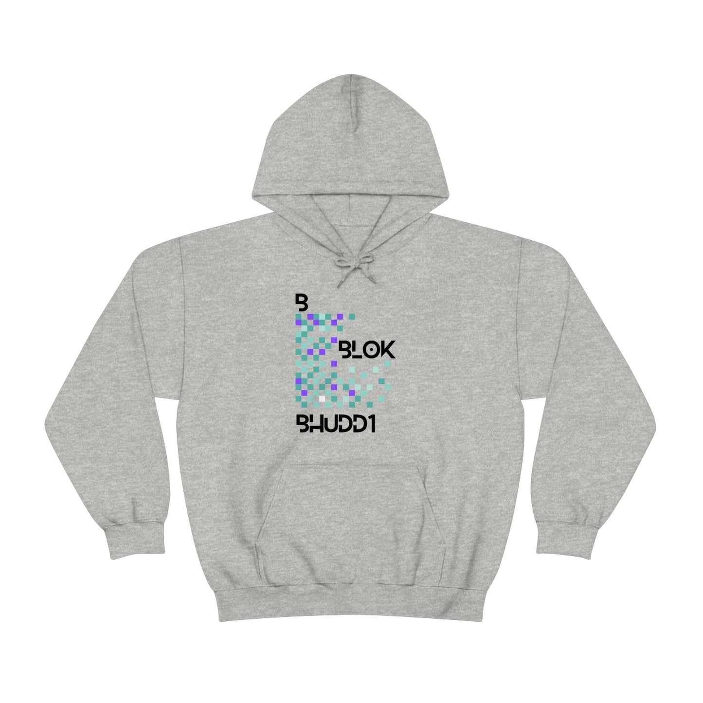 BBlokBhuddi Blocks Logo Unisex Heavy Blend™ Hooded Sweatshirt