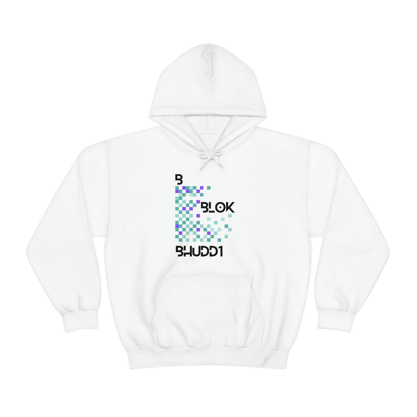 BBlokBhuddi Blocks Logo Unisex Heavy Blend™ Hooded Sweatshirt