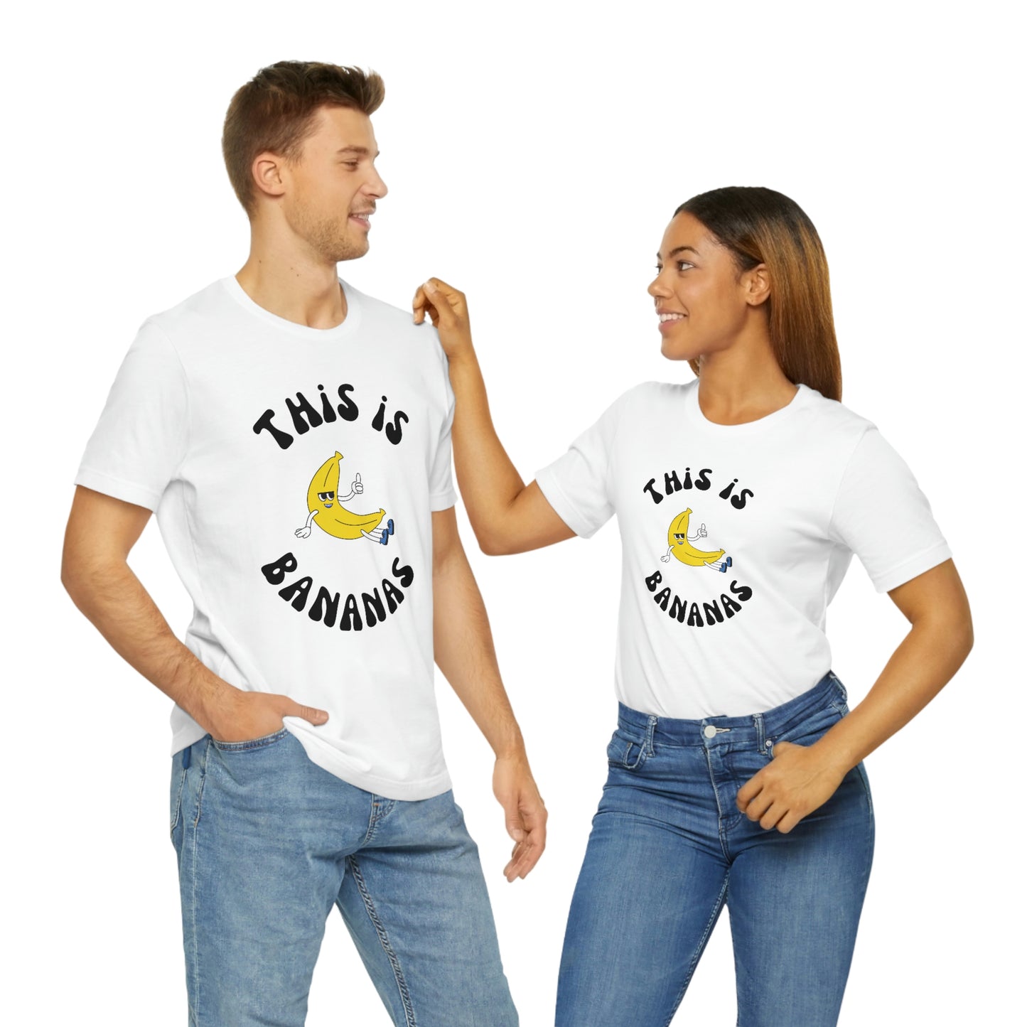 This is Bananas Unisex Jersey Short Sleeve Tee