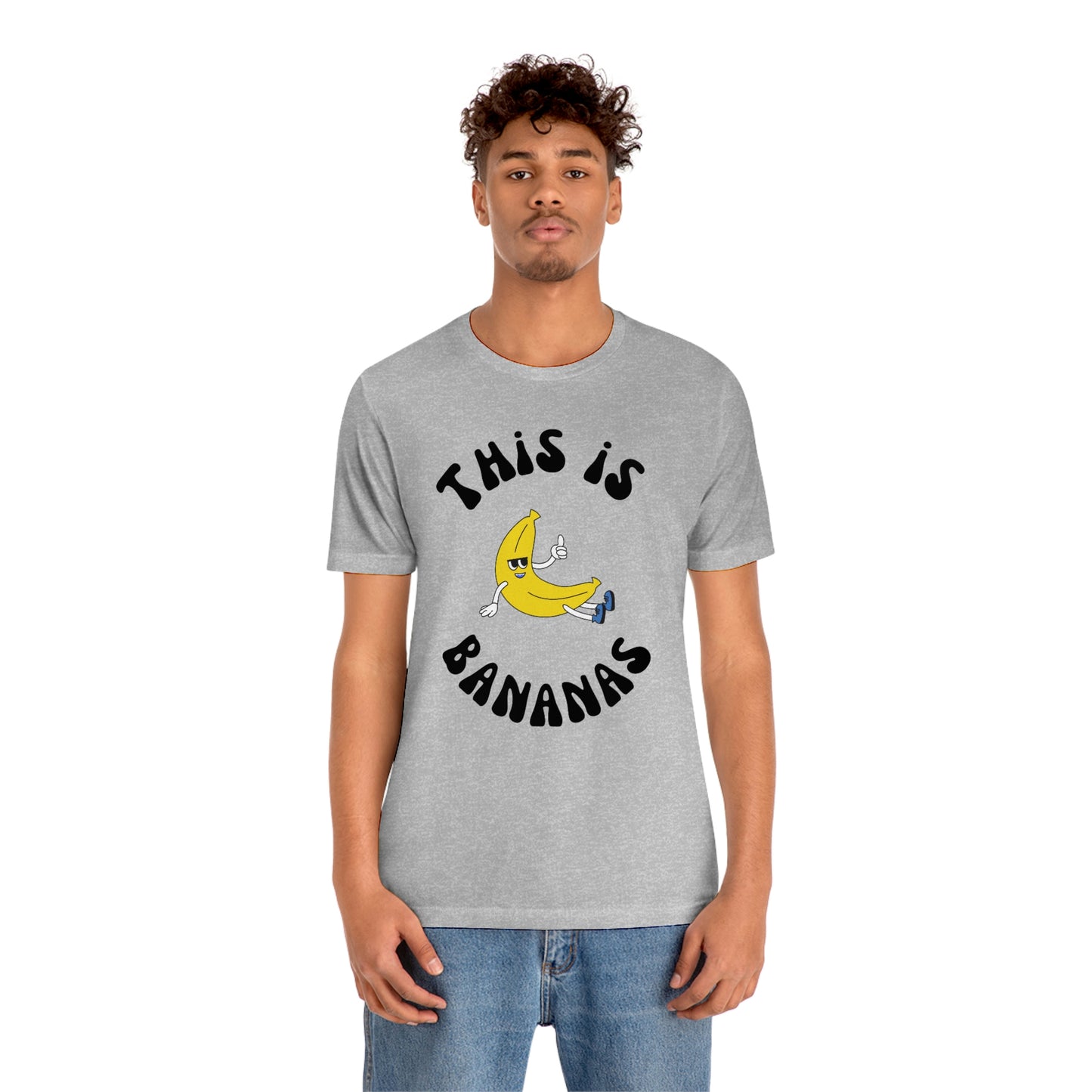 This is Bananas Unisex Jersey Short Sleeve Tee