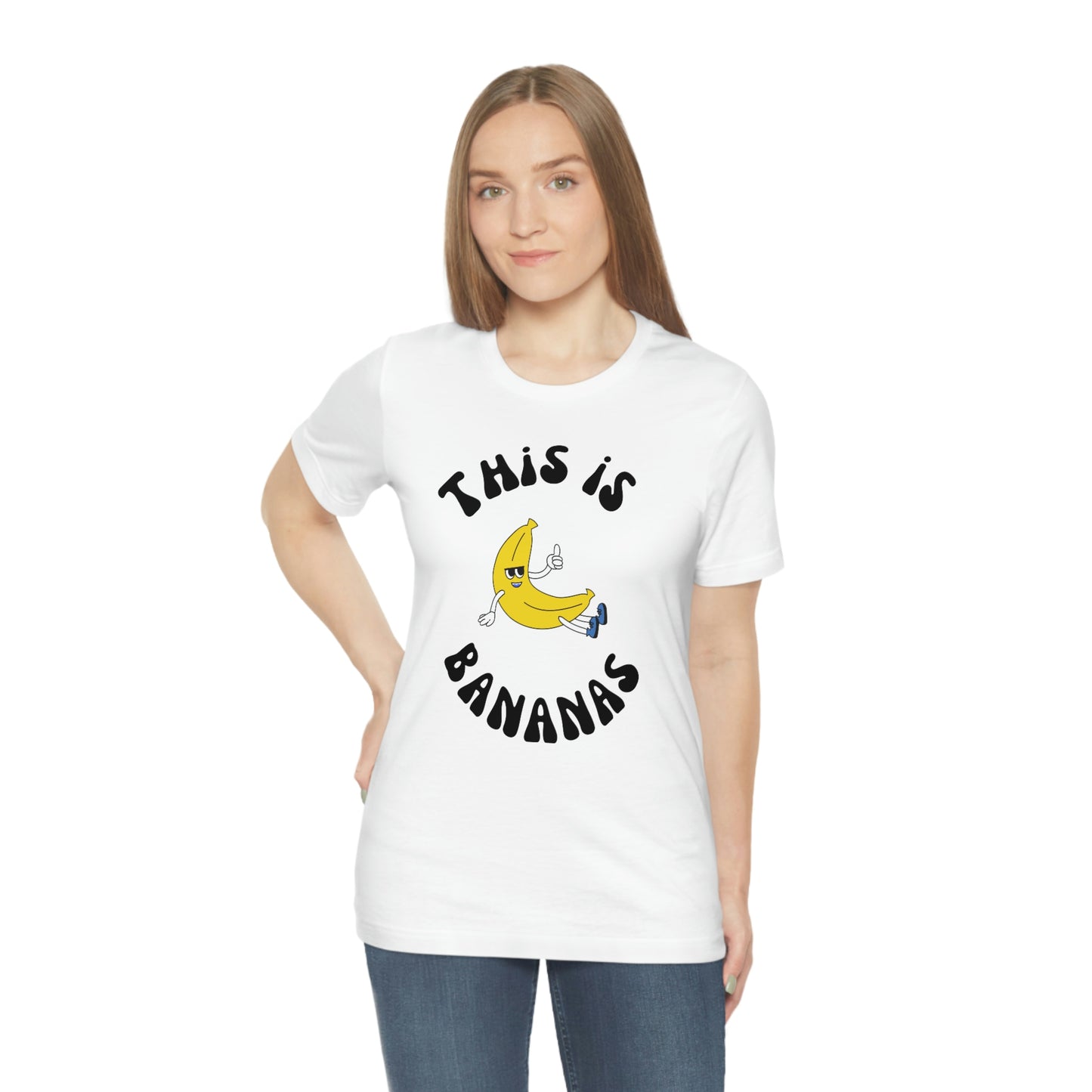 This is Bananas Unisex Jersey Short Sleeve Tee