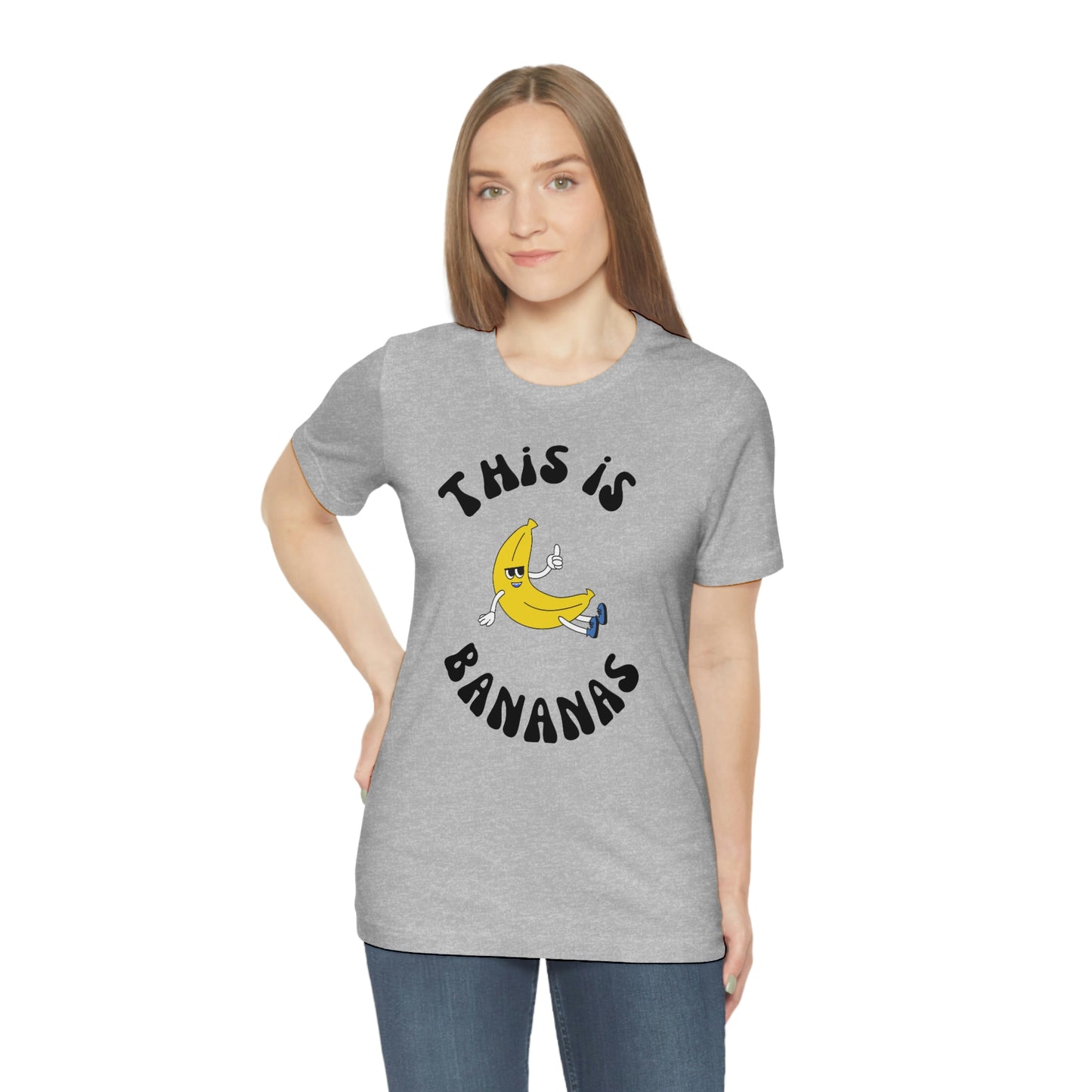 This is Bananas Unisex Jersey Short Sleeve Tee